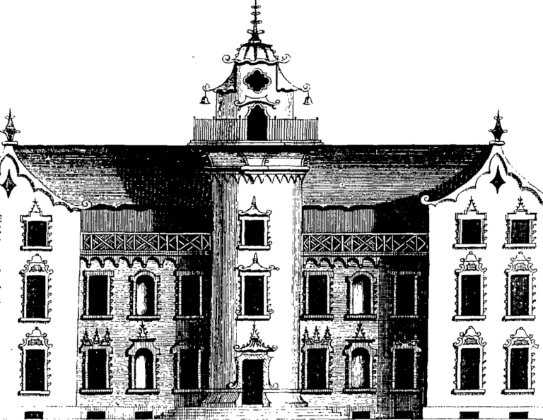 Chinese and Gothic architecture properly ornamented Fleuron T126518 8