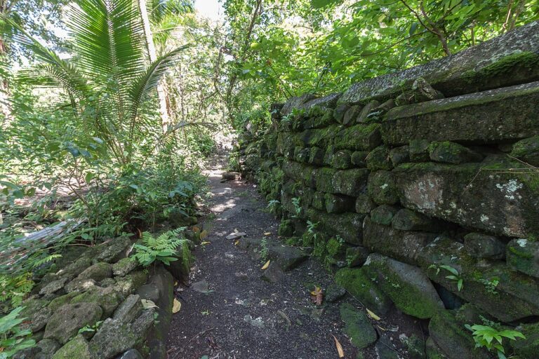 Lelu Ruins, Kosrae, Micronesia