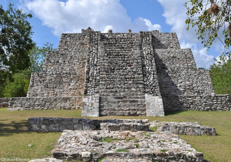 Mayapan Ruins Yucatan Mexico