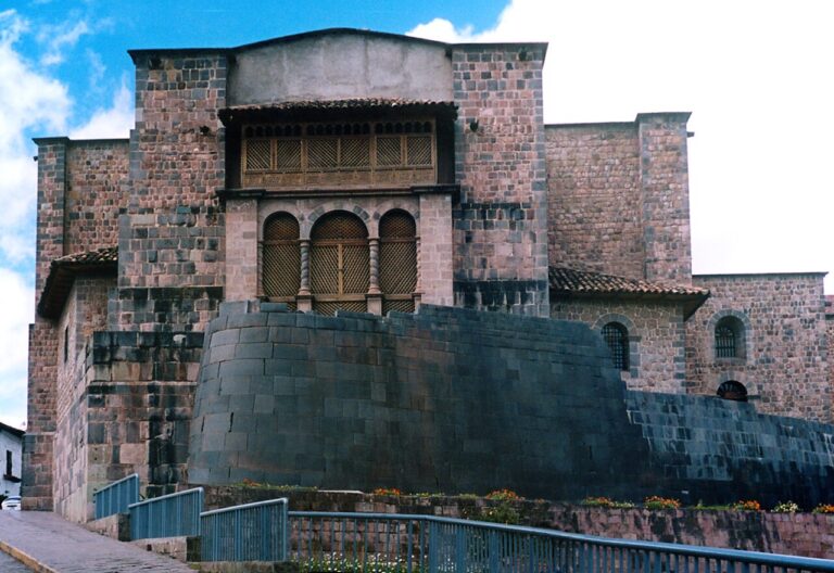Cusco Coricancha Inti Huasi main view