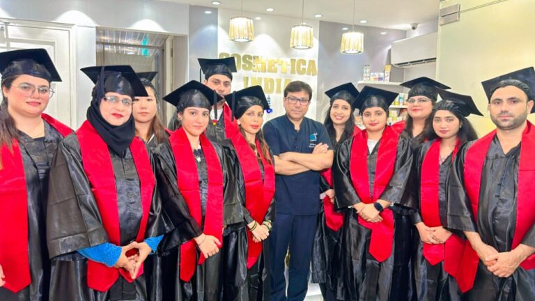 Cosmetica India Academy Students