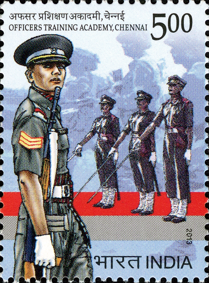 Officers Training Academy stamp of India