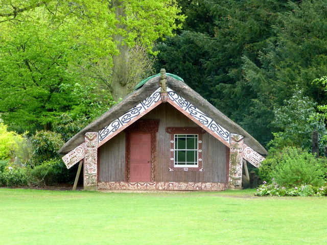 Hinemihi, Maori meeting house at Clandon Park, near Guildford