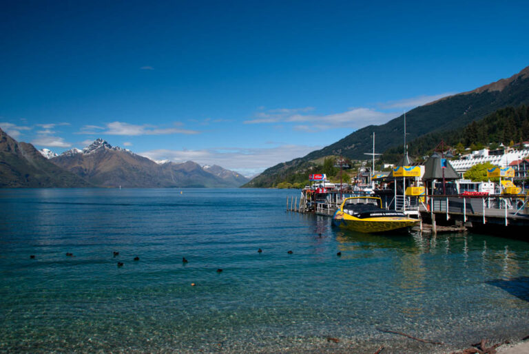 Lake Wakatipu at Queenstown