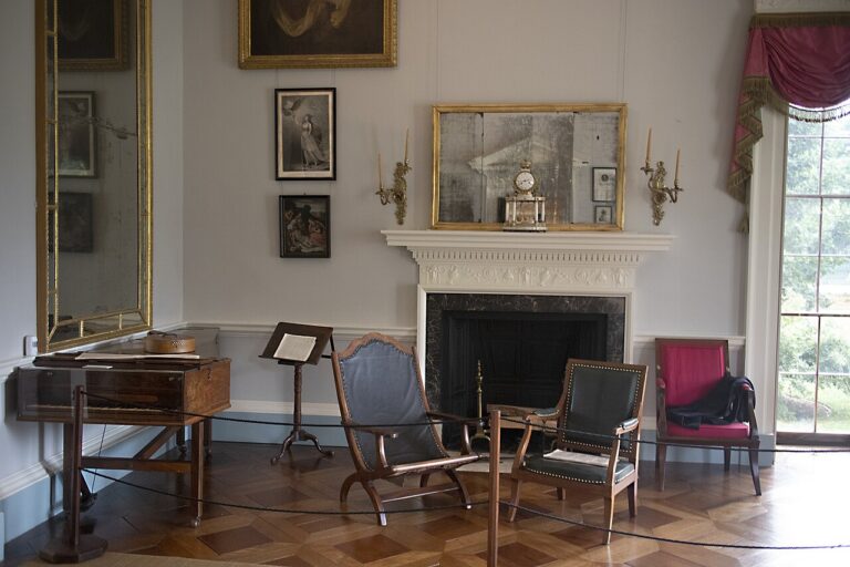 Monticello primary plantation of President Thomas Jefferson Charlottesville Virginia, interior