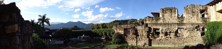 of Colonial Ruins Hotel Casa de Santo Domingo Antigua Guatemala Sacatepequez Guatemala