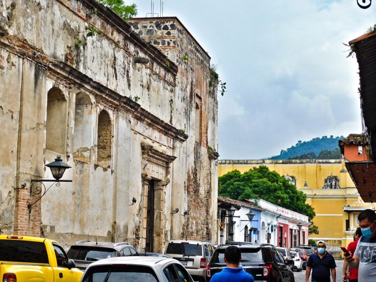 Antigua Guatemala old colonial architecture