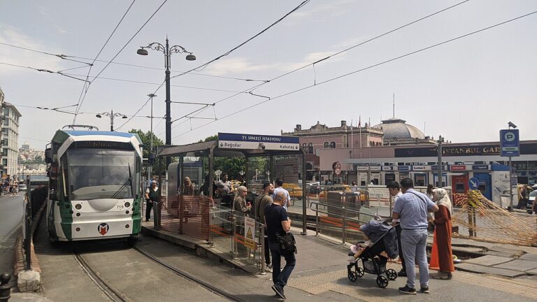 Sirkeci tram station