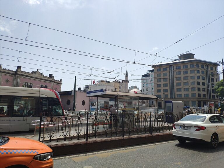Sirkeci tram station