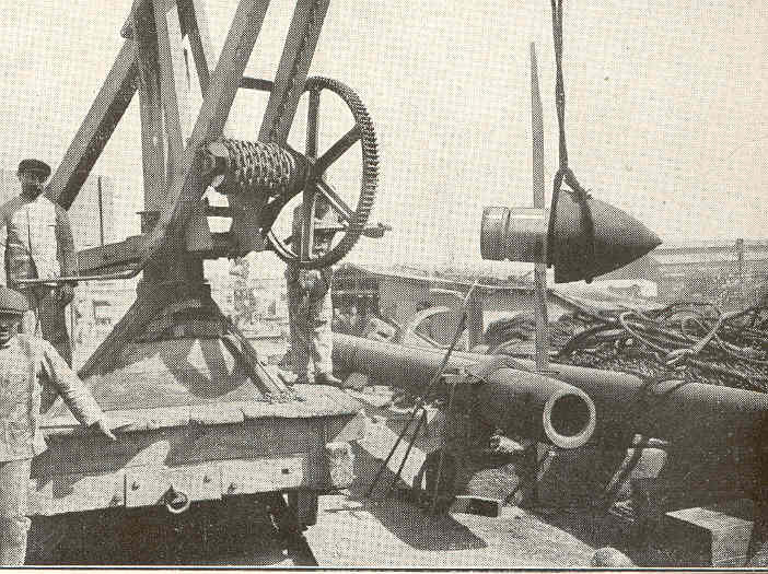FMIB Canal de Suez Mise en place d'une pointe