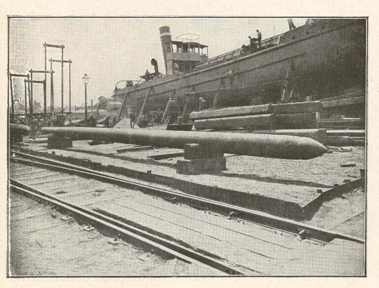 FMIB Canal de Suez Pilon Derocheur de Quatorze Tonnes