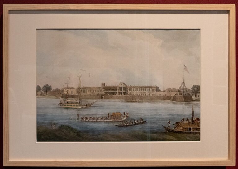 East India Company factory at Cossimbazar