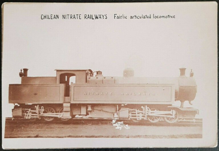 Chilean Nitrate Railways Fairlie articlated locomotive