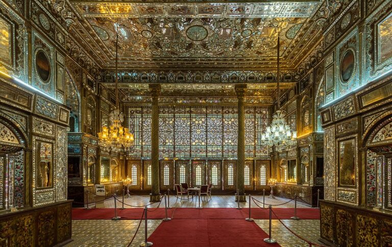 Palacio de Golestán, Teherán, Irán, 09 17, DD 24 26 HDR