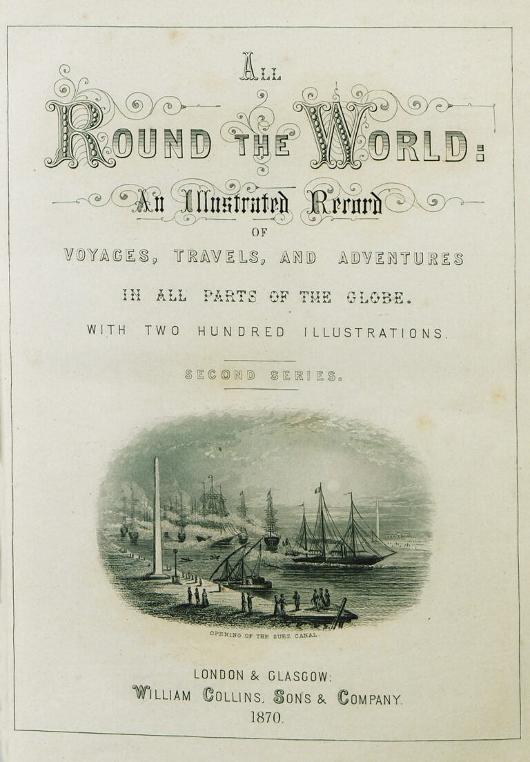Opening of the Suez Canal Ainsworth William Francis