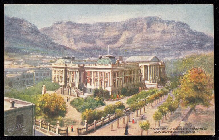 Cape Town, Houses of Assembly, and Government Avenue