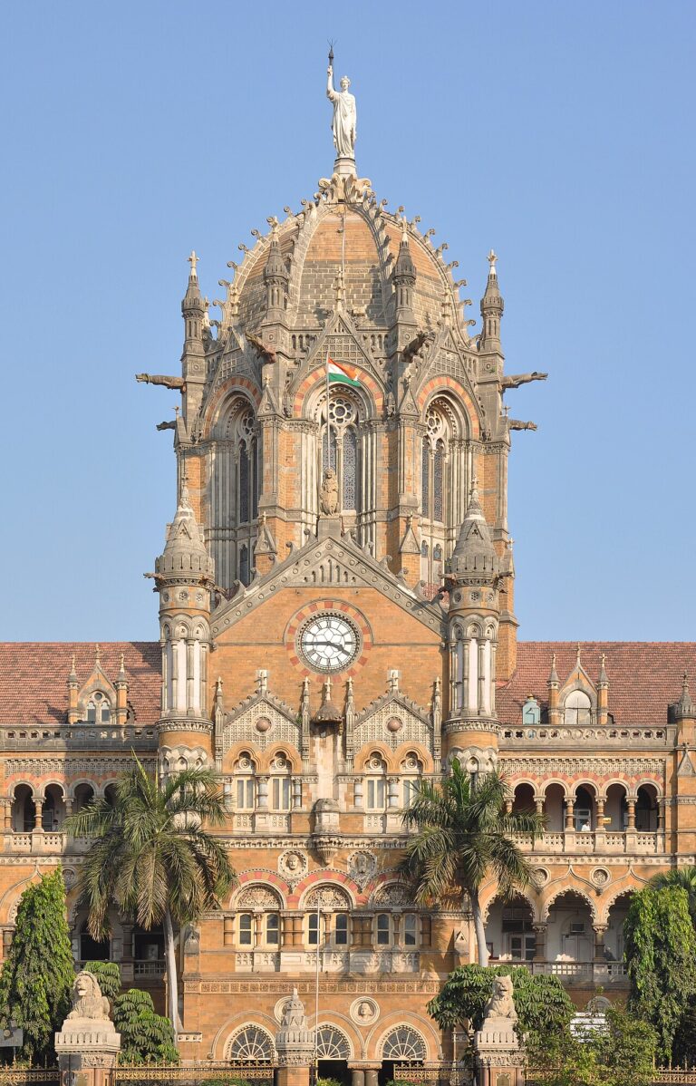 Close up of Chhatrapati Shivaji Terminus