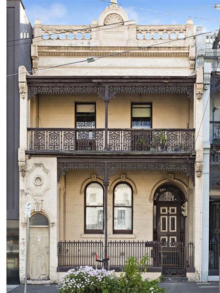 North Melbourne, Peel Street Victorian house, "Auburn"