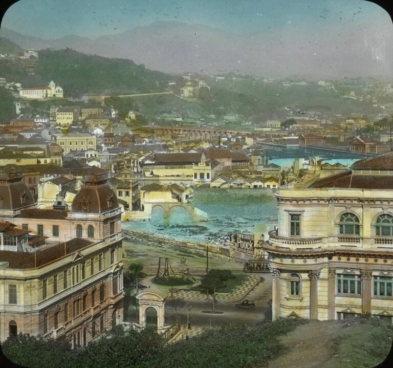 Rio De Janeiro View of the City Built on a Dozen Hills