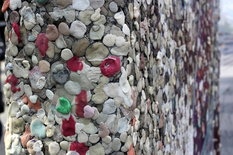 Chewing Gum on Berlin Wall