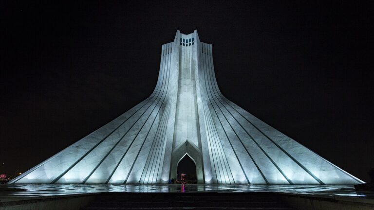 Azadi Tower at night III