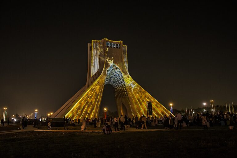 Azadi Tower by Amir Mehnati
