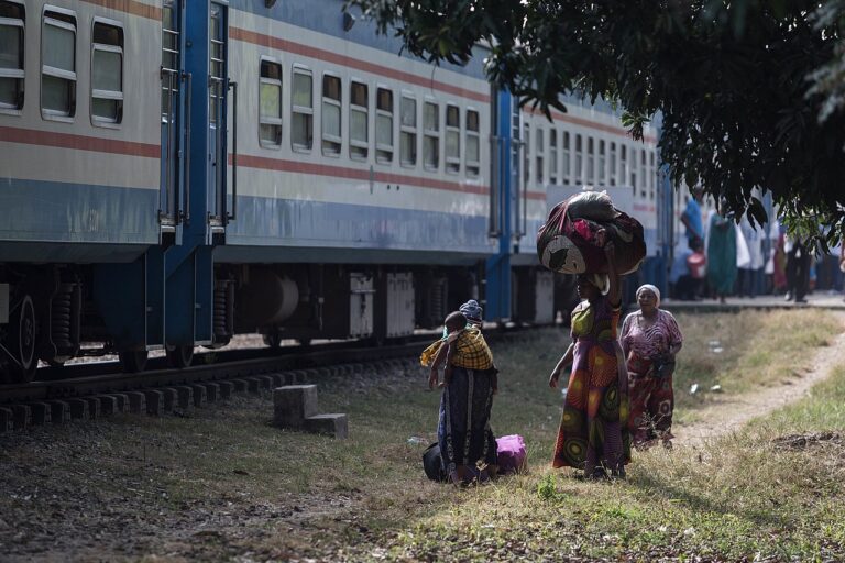 TAZARA train from Lusaka to Dar es Salaam