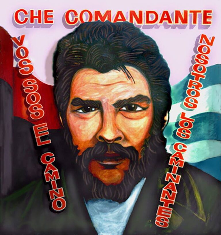 Che Guevara mural in Estelí