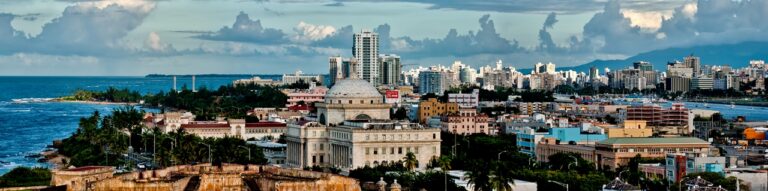 San Juan skyline with the Puerto Rico Capitol