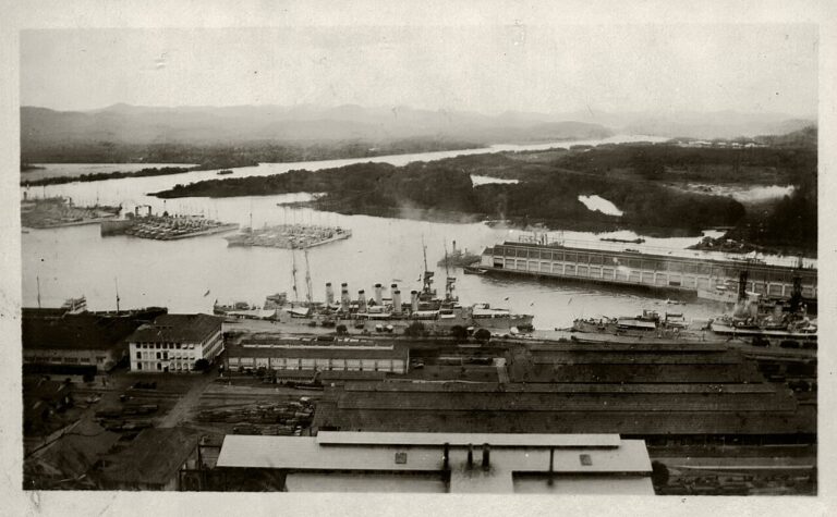 Balboa Naval Station from Sosa Hill