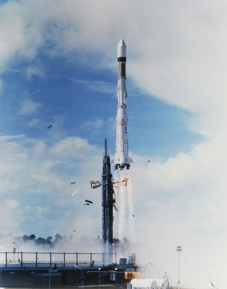 First Ariane launch at Kourou