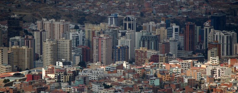 Central La Paz skyline
