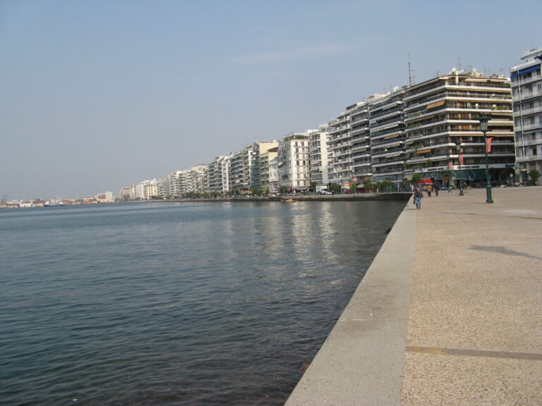 Thessaloniki waterfront promenade