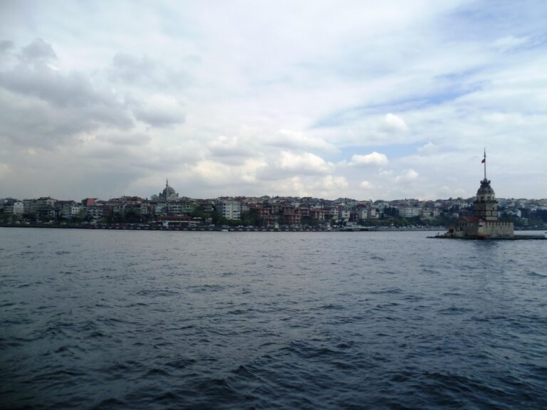 Maiden's Tower off the Istanbul shore