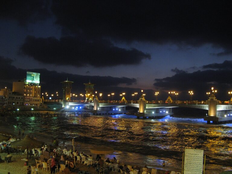 Stanley Bridge over the Alexandria seafront