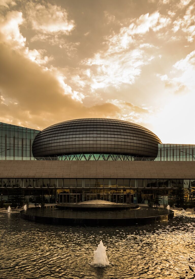 African Union conference center in Addis Ababa