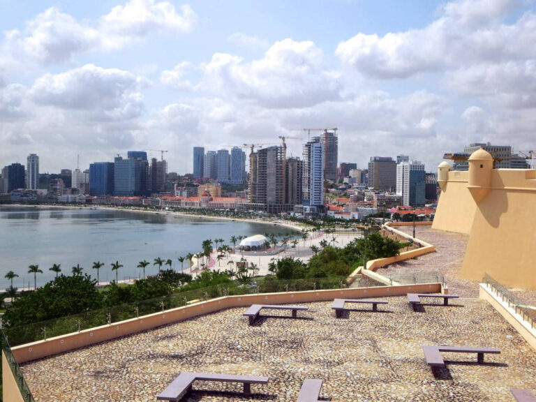 Luanda waterfront skyline