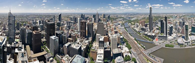 Central Melbourne and the Yarra River