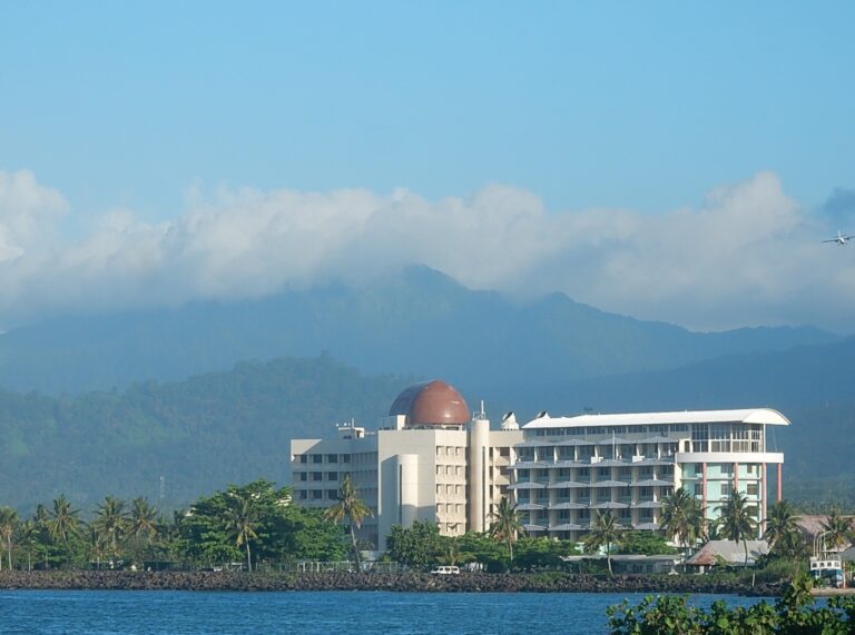 Waterfront hotel in Apia