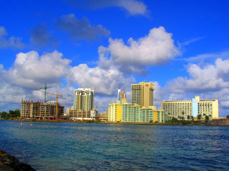 Modern skyline of San Juan