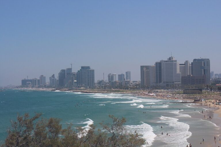 Tel Aviv shoreline and high-rises
