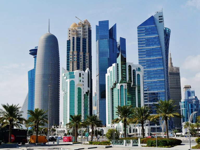 West Bay towers in Doha