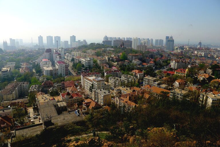 Qingdao waterfront skyline