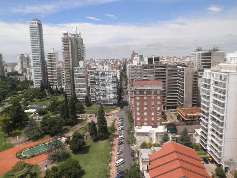 Rosario apartments and parkland