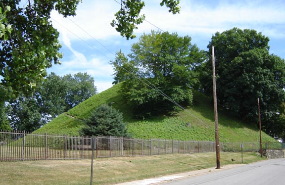 West Virginia Moundsville Adena Mound