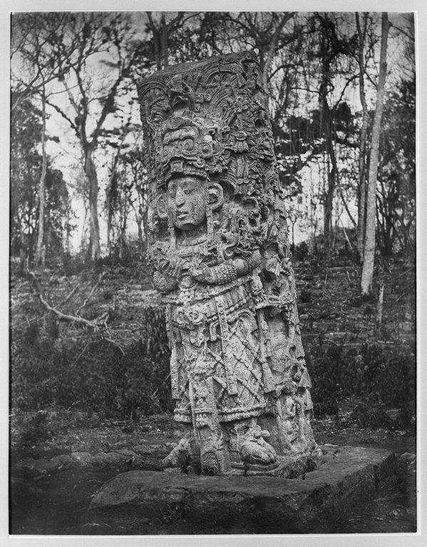 Alfred Maudslay,"Copan. Stela H."