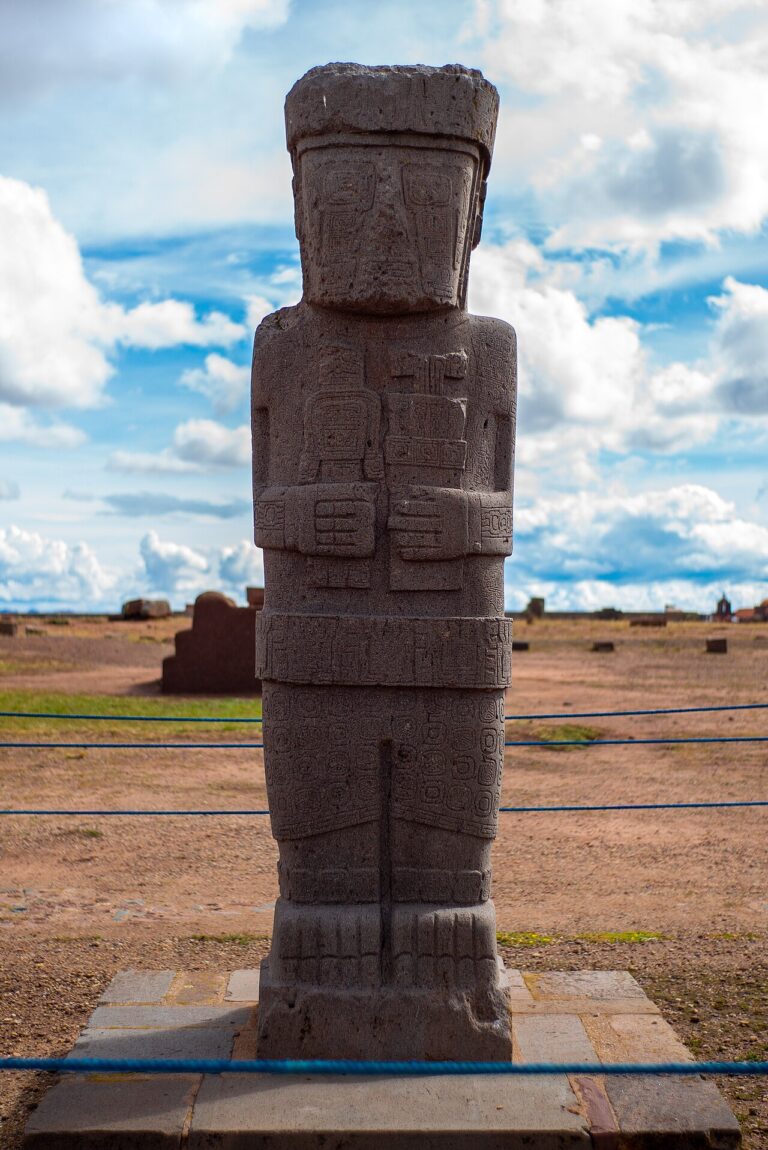 Bennett Monolith at Tiwanaku