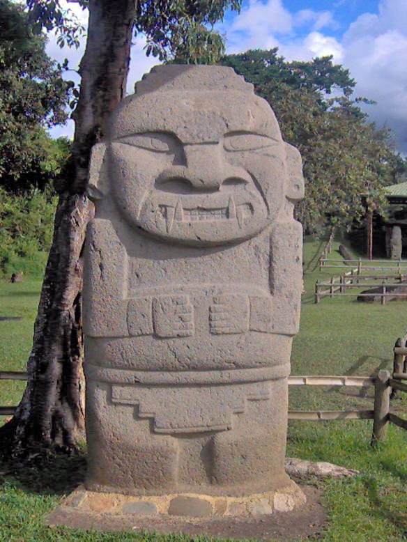 San Agustin jaguar figure