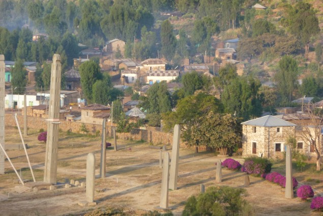 Aksum stelae photo Nena Terrell USAID