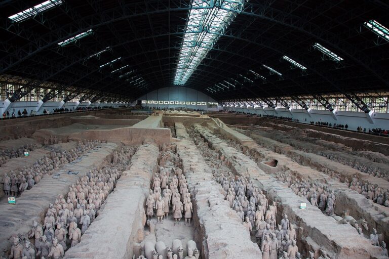 Terracotta Army, View of Pit